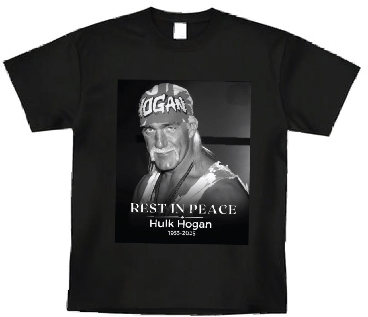 Hulk Hogan 1953-2025 Rest in Peace T shirt New S-5XL
