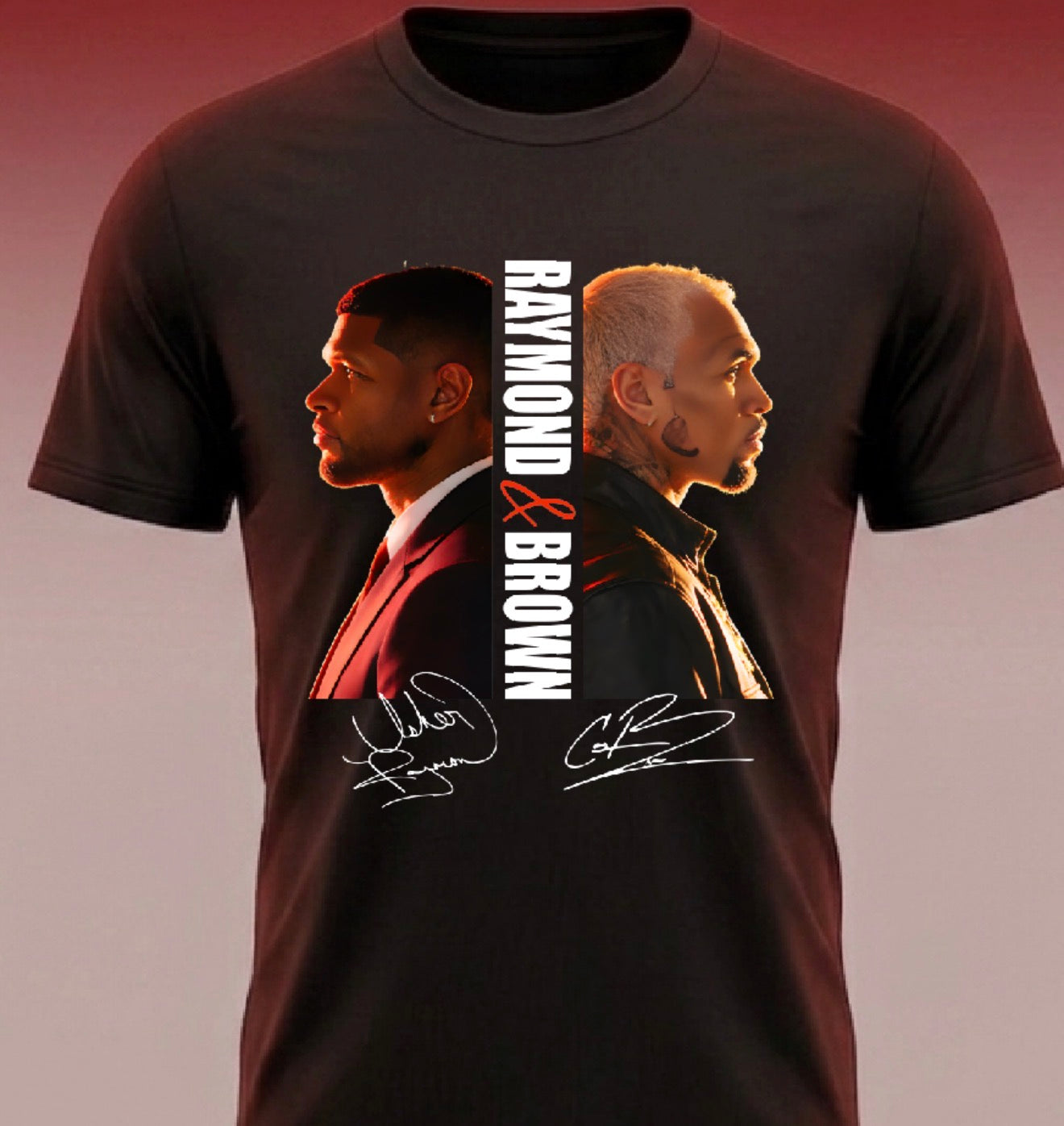 Usher & Chris Brown “R&B Tour Merch”  T shirt (Copy)