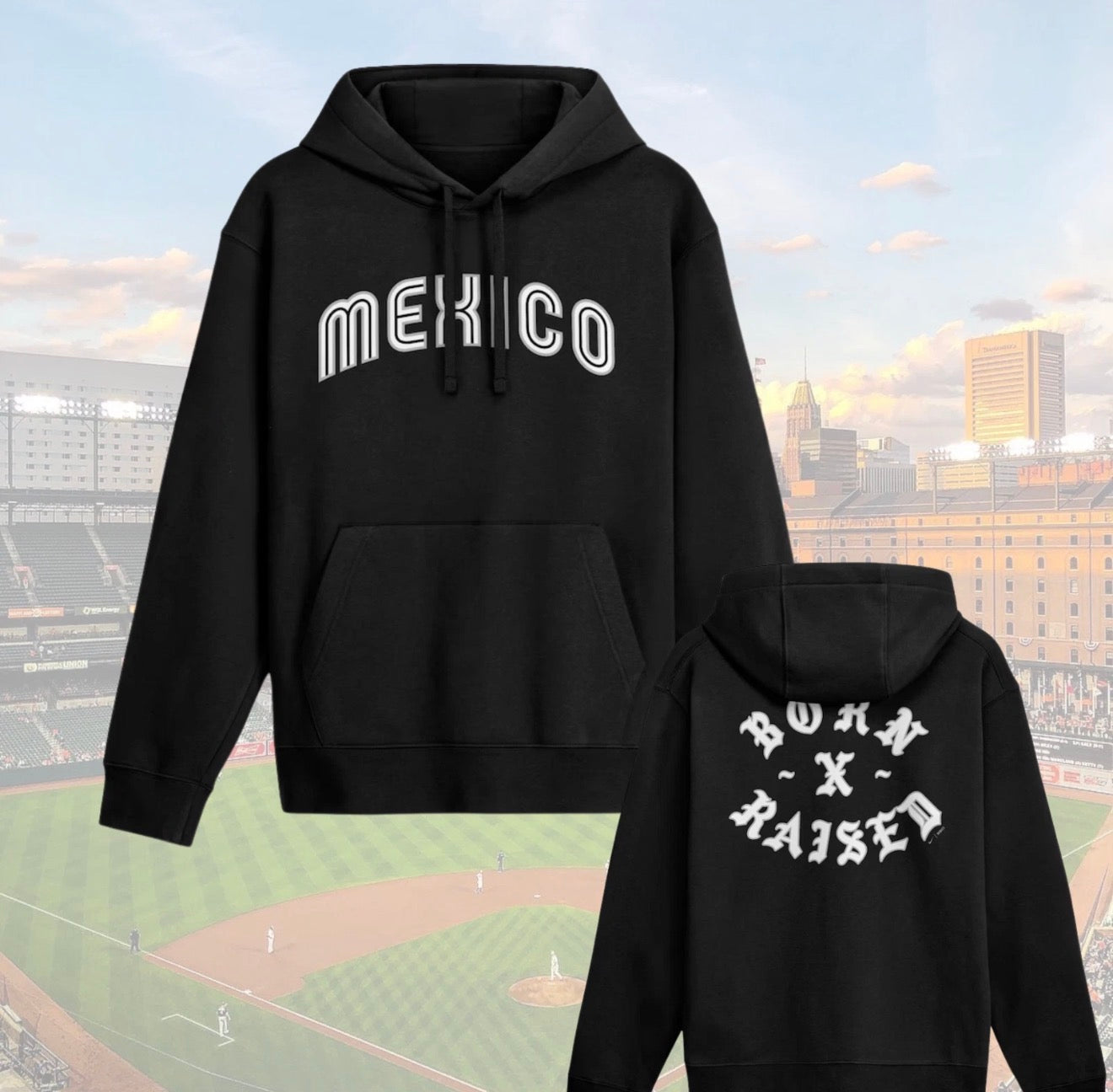 Team Mexico Born x Raised Team USA WBC 2026 Merch (Copy)