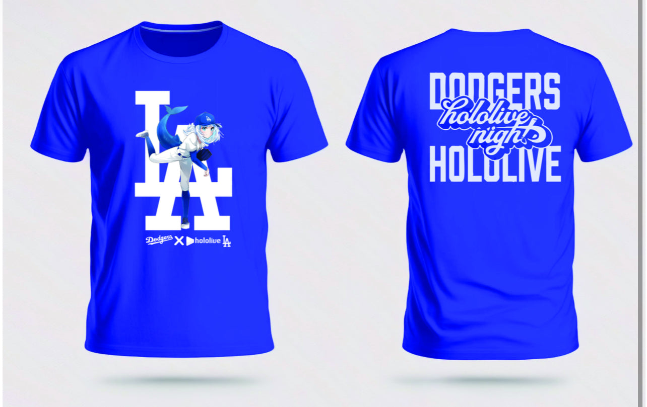 Los Angeles Dodgers x hololive T-Shirt - All Colors and Sizes