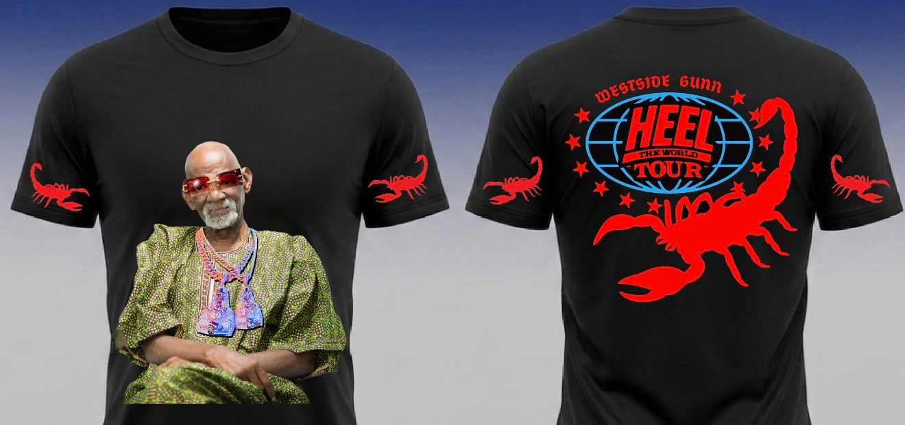 Westside Gunn x Dr Sebi Heel Tour T shirt