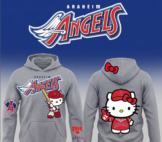 Anaheim Angels X Hello Kitty Pullover Hoodie 2026 New S-5XL (Copy)