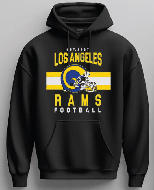 LA Rams Classic Hoodie New S-5xL All Colors Available