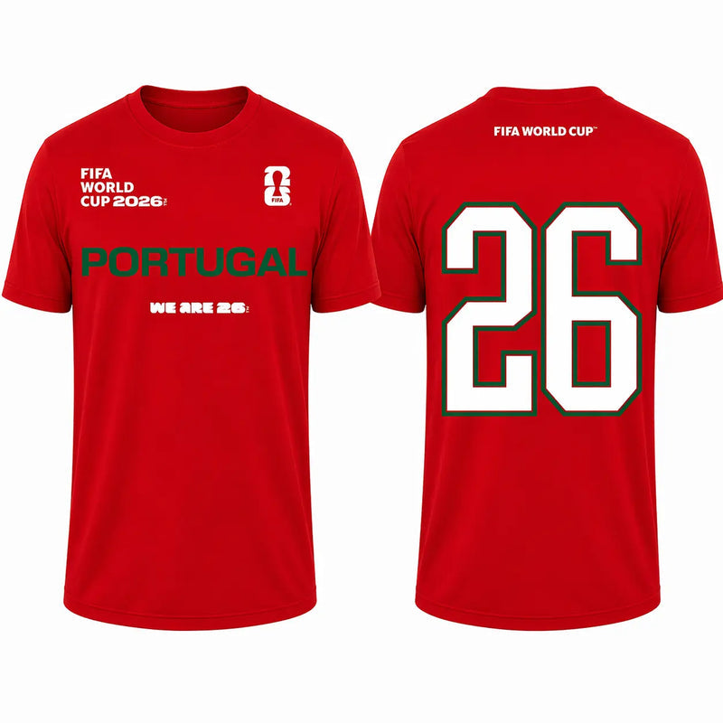 PUR Purtugal T shirt Portugal National Team Tee New S-5XL