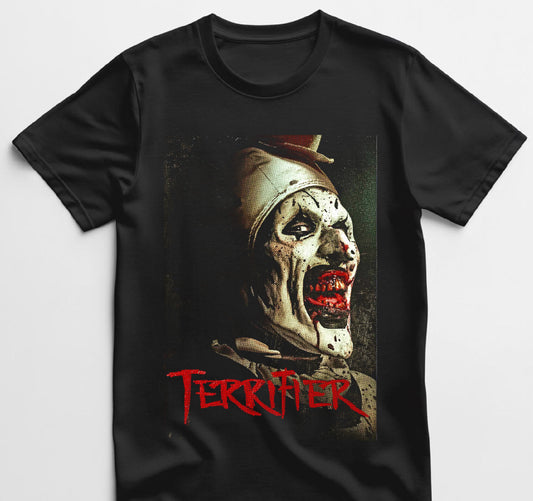 Terrifier T shirt New S-5XL 2025 Horror Movie Classics