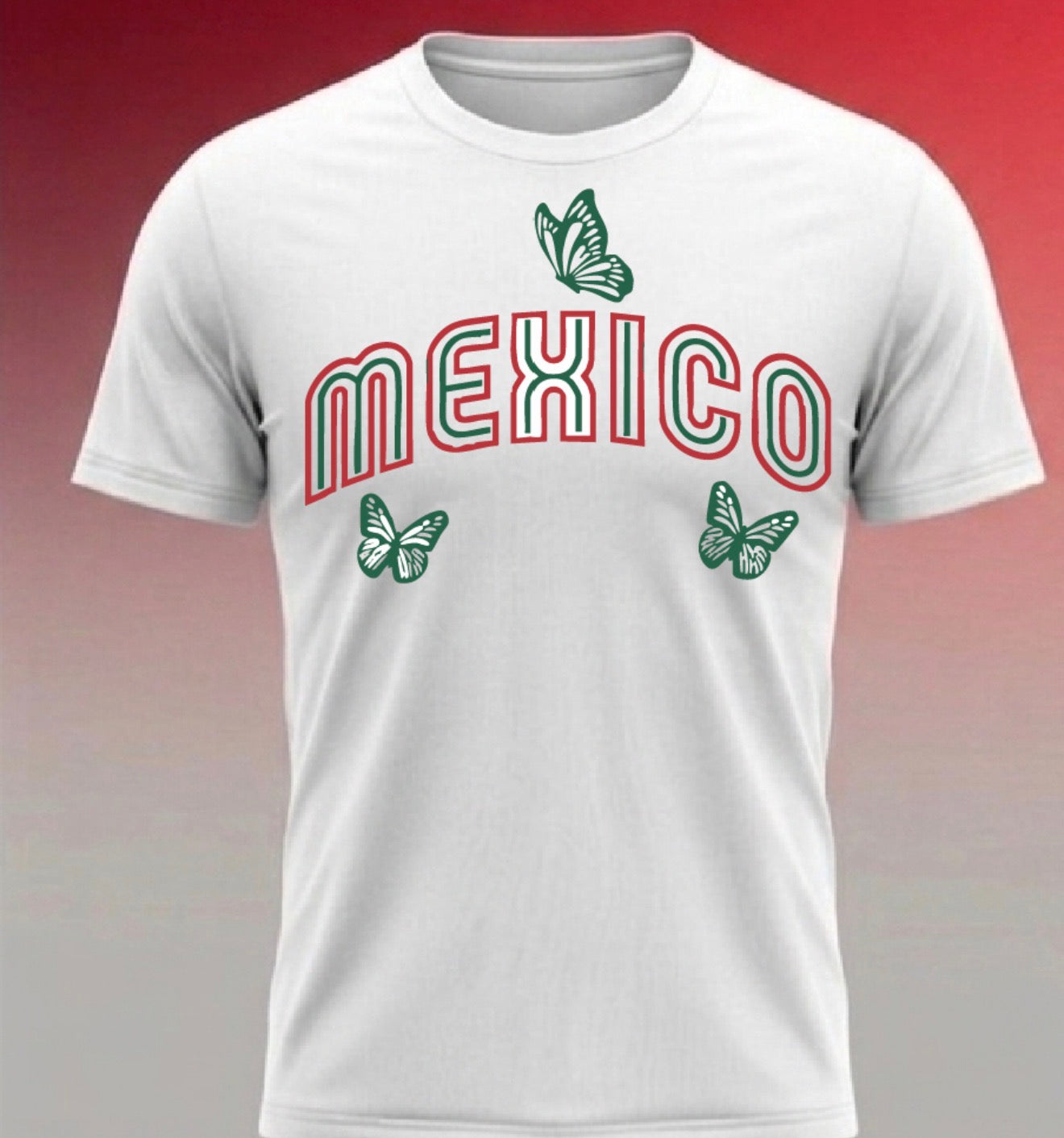 Mexico x Butterfly T shirt Mexico National Team Tee New S-5XL