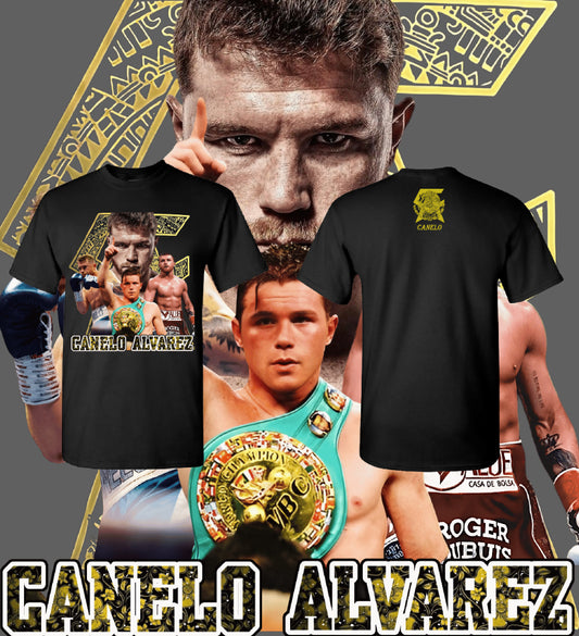 Canelo Alvarez Aztek Mexico Boxing T shirt New  S-5XL 2025