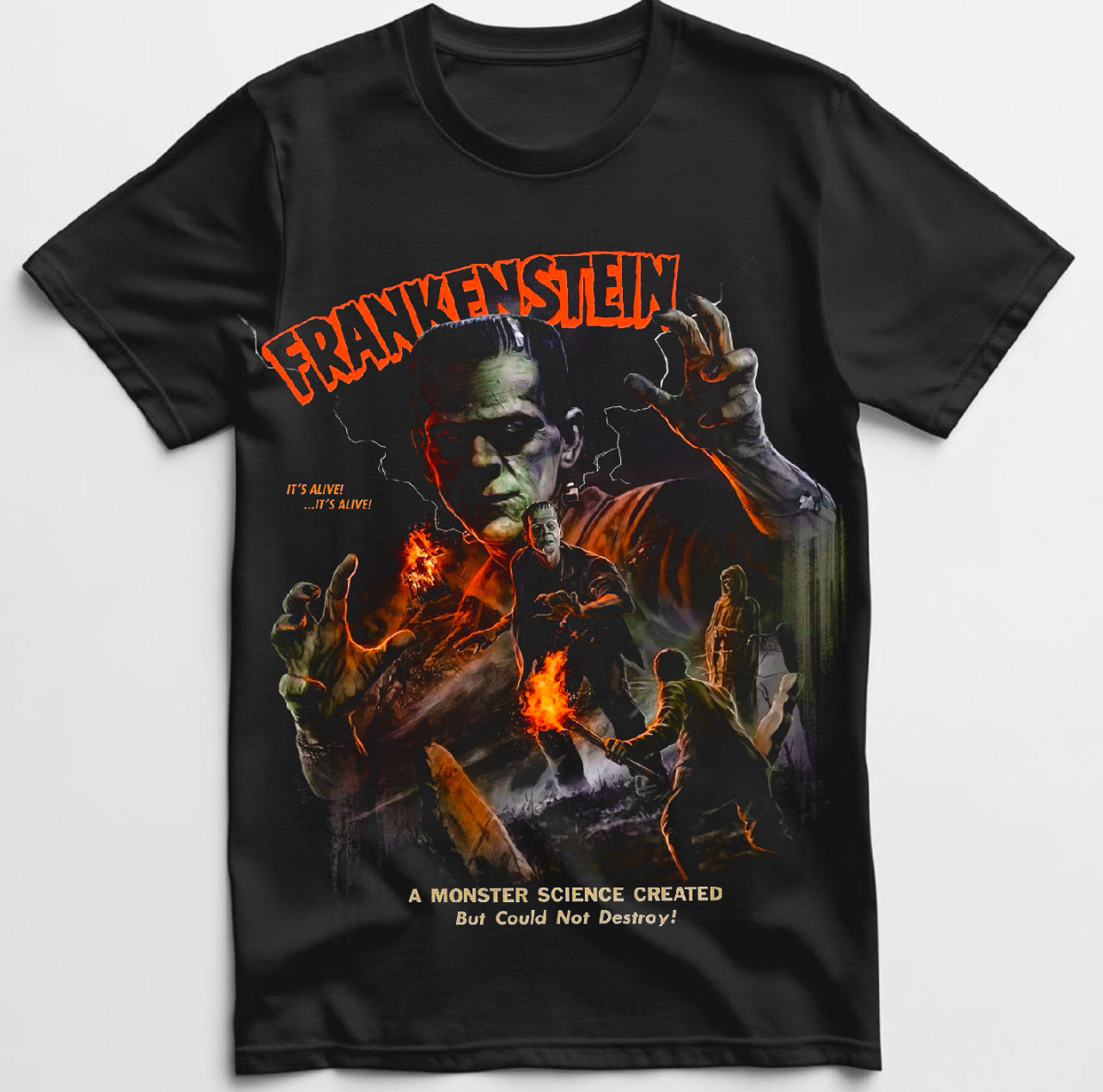 Alien T shirt New S-5XL Classic Movie Tee Half Tone Shirt