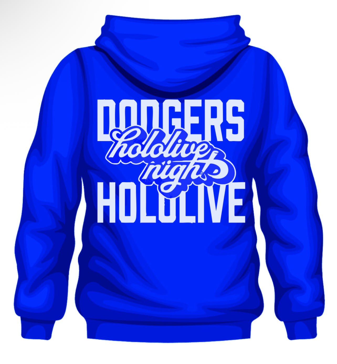 Los Angeles Dodgers x Hololive Night MLB 2025 Limited Hoodie Cool Gifts For Baseball Lovers