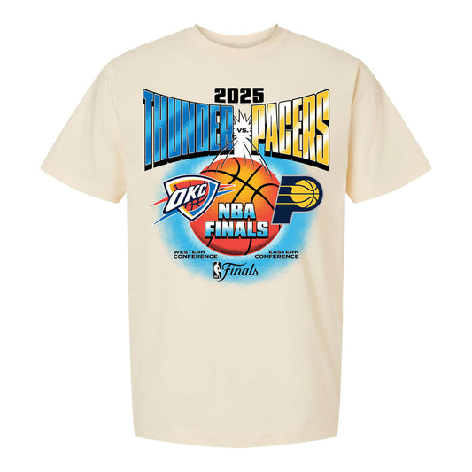 Indiana Pacers vs Oklahoma City Thunder 2025 NBA Finals matchup shirt S-5