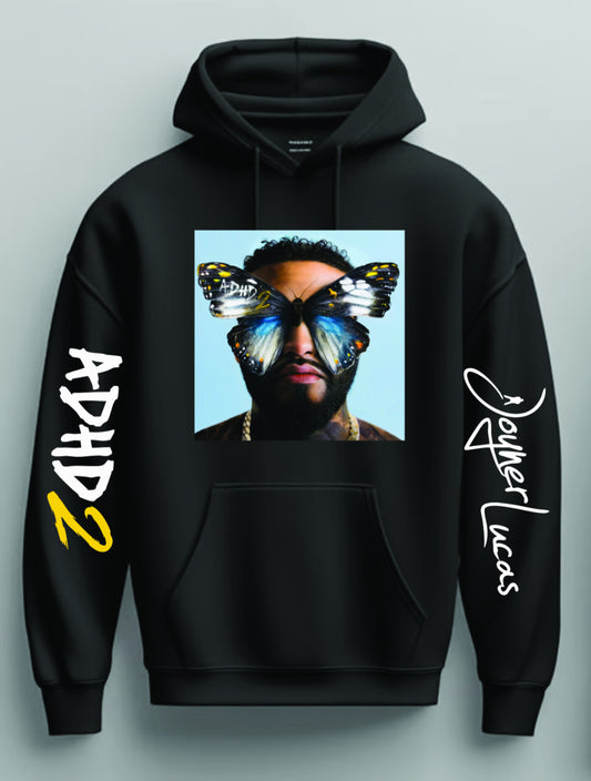 Joyner Lucas ADHD 2 Cover Da Merch Plug Xclusive Pullover Hoodie New S-5XL