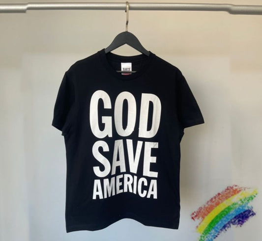 Kanye West God Save America Merch T shirt