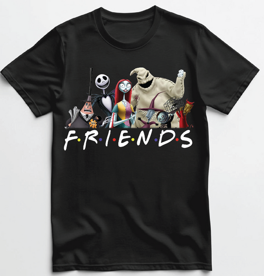 Friends Jack Skeleton T shirt New S-5XL