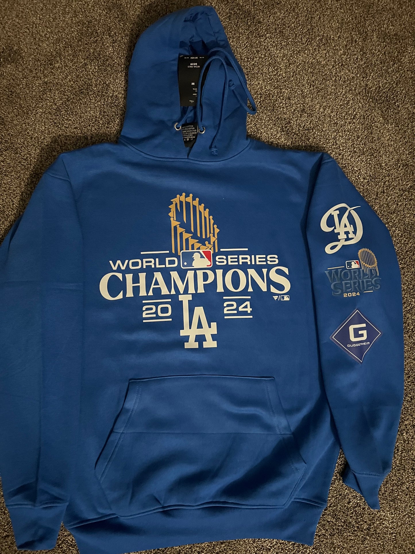 Los Angeles Dodgers World Series Pullover  Hoodie Unisex S-5XL New 2024