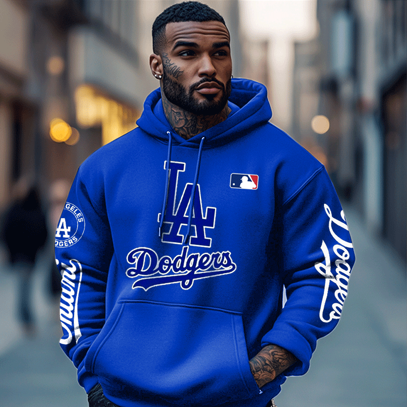 Los Angeles Dodgers LA Hoodie x Joggers Set New S-5XL