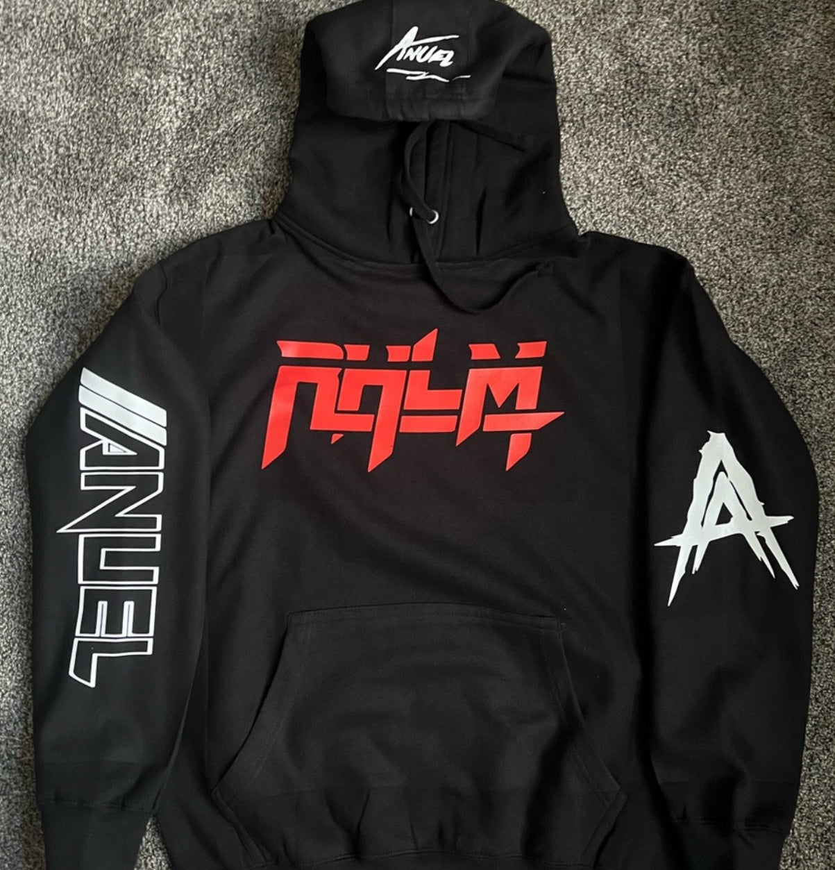 Anuel x RHLM x Real Hasta La Muerte Anuel  Hoodie Unisex S-5XL New