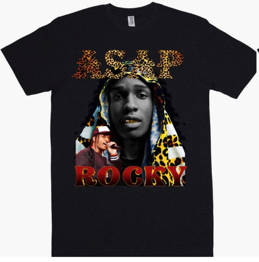 A$AP Rocky 90s Bootleg T shirt New S-5XL