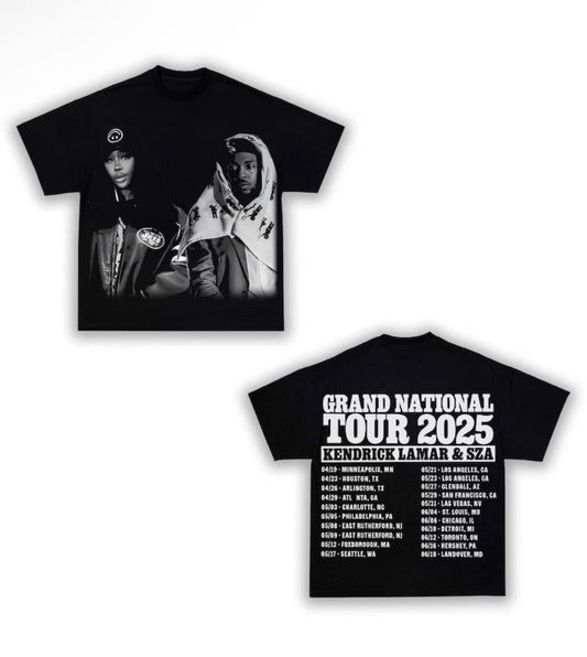 Kendrick Lamar x SZA Grand National tour GNX T shirt S-5XL New  Fast Shipping Good Kid Maad City Tee 2024