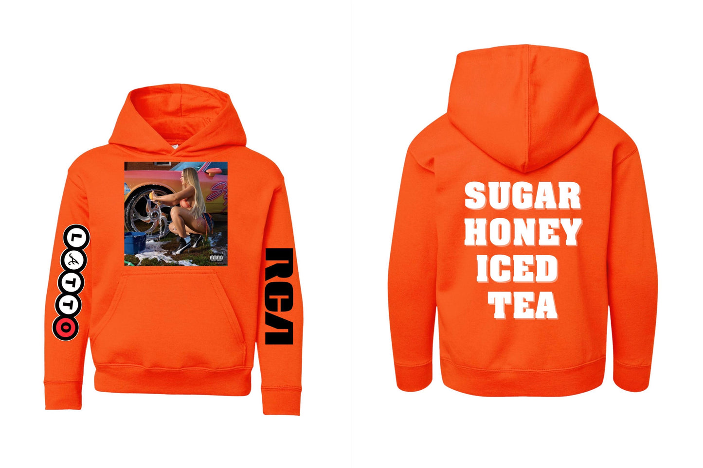 LATTO Sugar Honey Iced Tea Pullover Hoodie 2025  New S-5XL