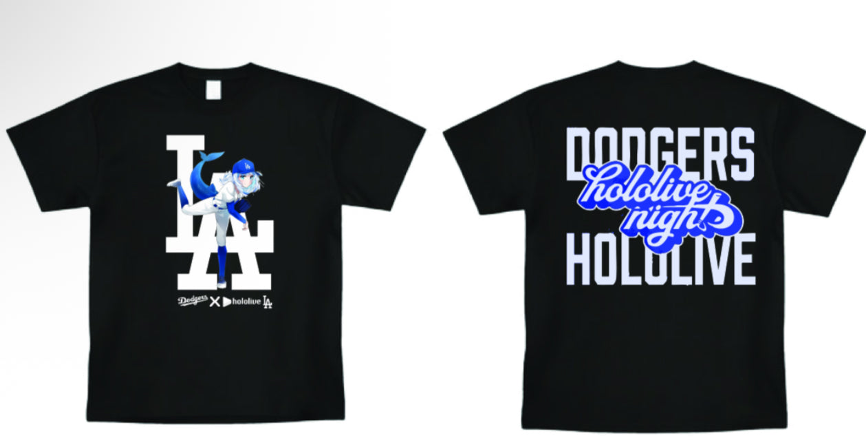 Los Angeles Dodgers x hololive T-Shirt - All Colors and Sizes