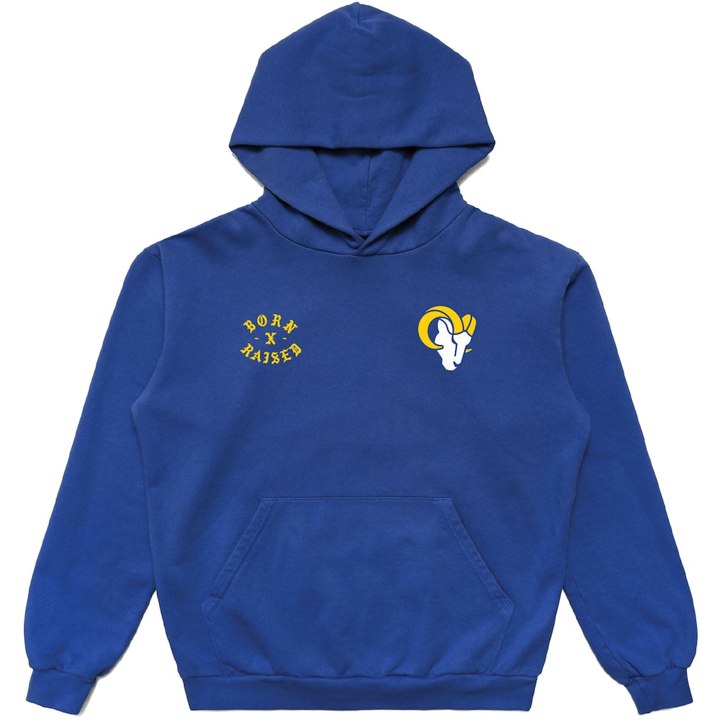 LA Rams X Born x Raised Pullover Hoodie 2025  New S-5XL
