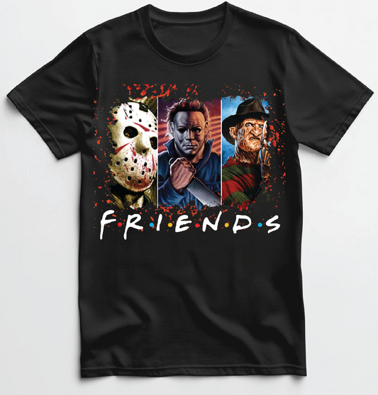 Halloween Villians F.R.I.E.N.D.S T shirt New S-5XL