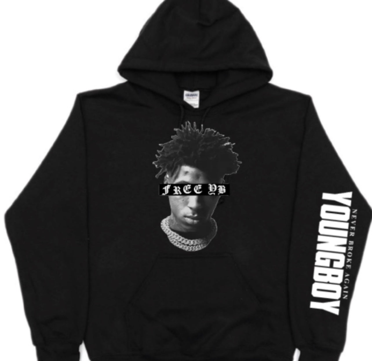 NBA Youngboy Never Broke Again  FREE YB Hoodie New S-5XL 2025