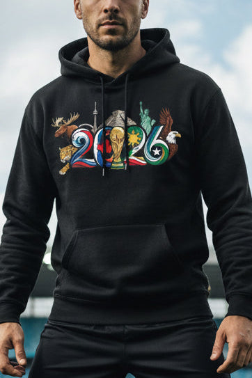 FIFA 2026 Pullover Hoodie 2025  New S-5XL