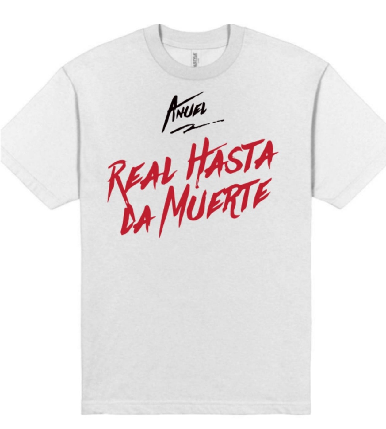 Anuel Real Hasta La Muerte T shirt New  S-5XNew Fast Shipping