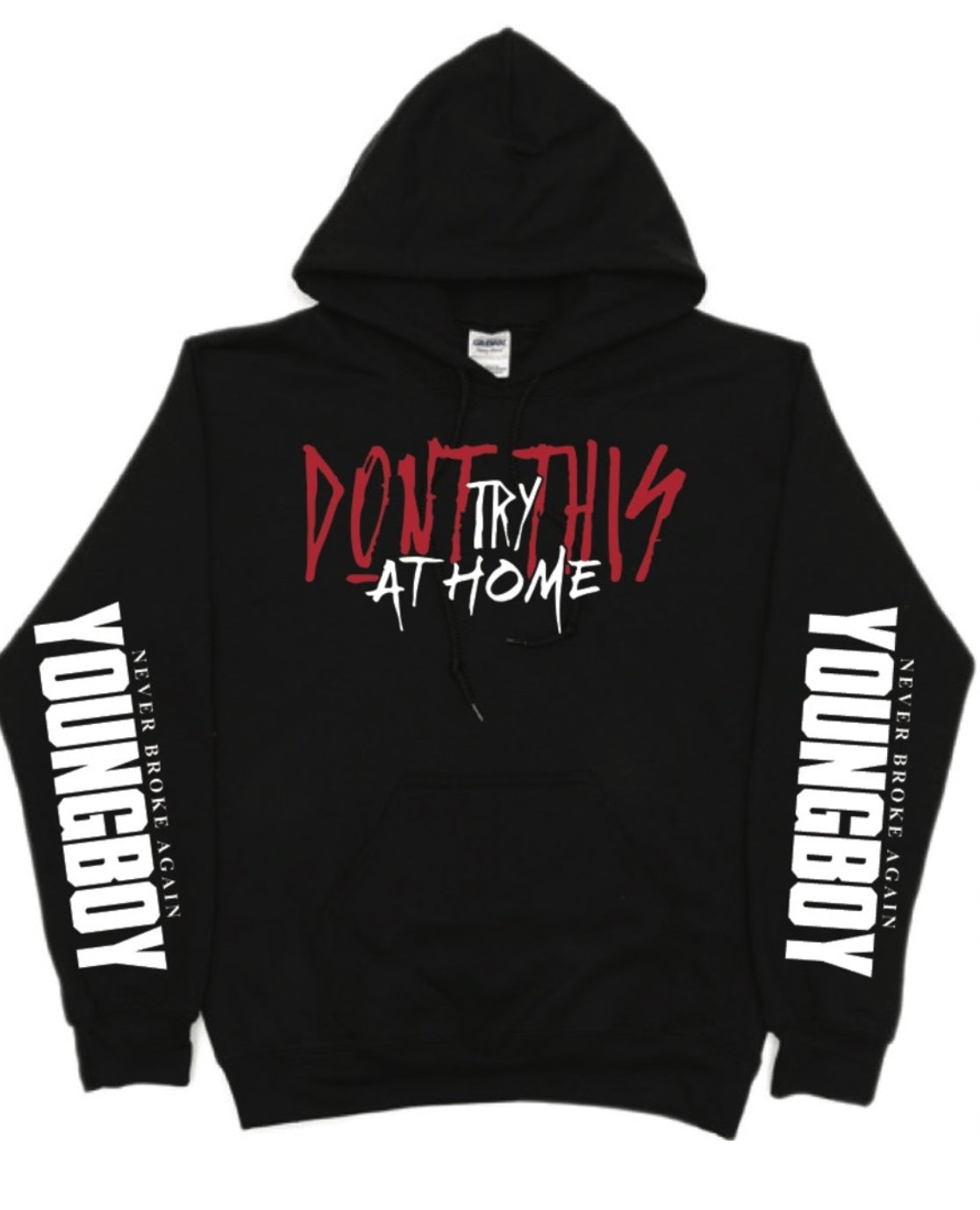 NBA Youngboy Dont Try This At Home Logo Hoodie New S-5XL 2025