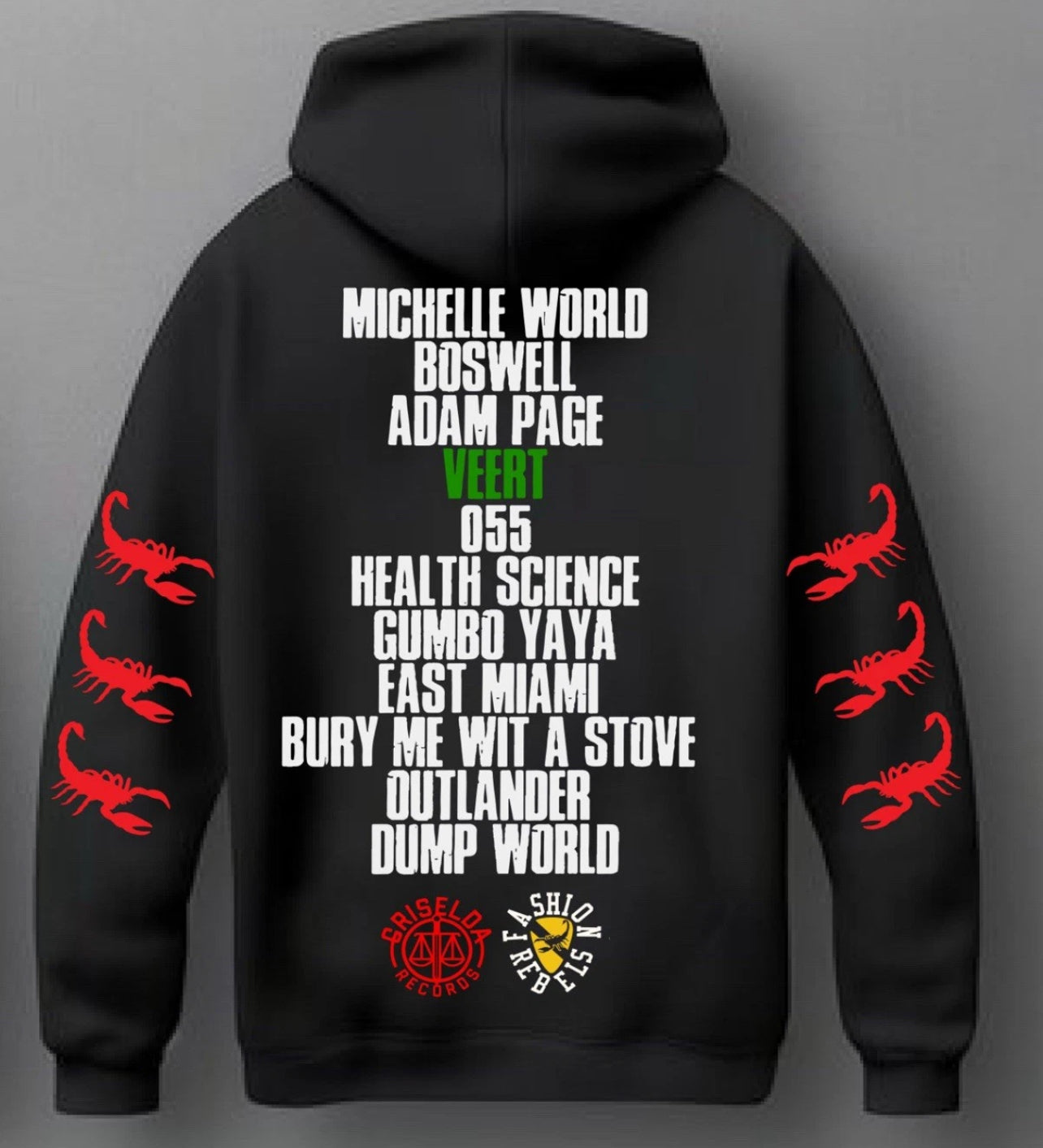 Westside Gunn “Michael Jordan” Pray For Paris Hoodie New S-5XL 2025 Fourth Rope Fashion Rebels GXFR