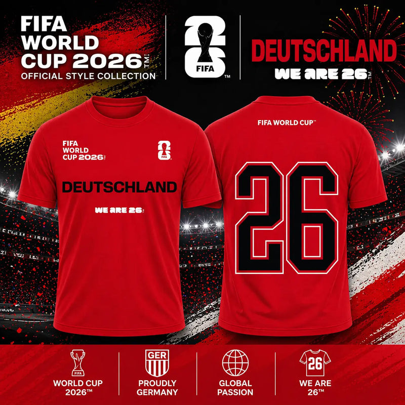 DEU Deutschland  T shirt Deutschland National Team Tee New S-5XL