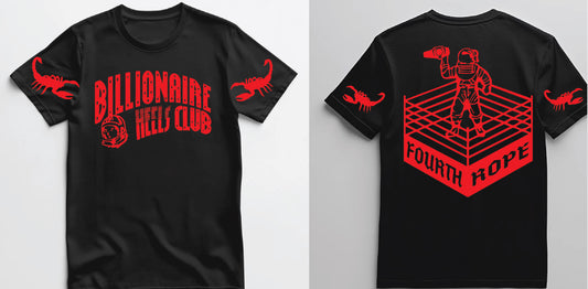 Westside Gunn Billionaire Heels Club x Fourth Rope T shirt All Colors and Sizes S-5XL
