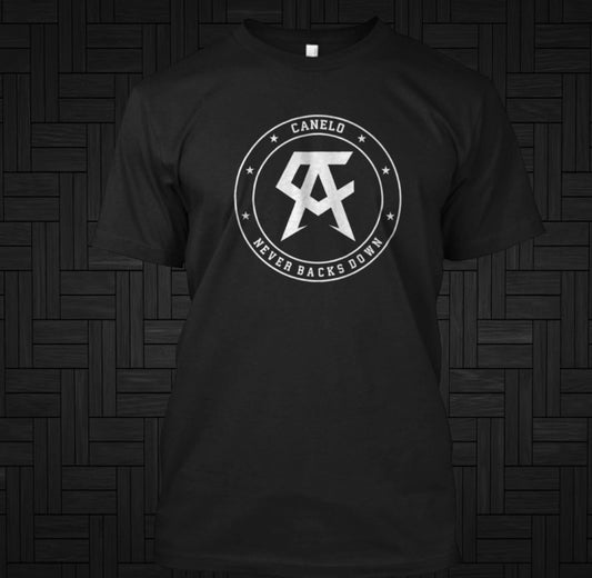 Canelo Alvarez Never Back Down T shirt New  S-5XL 2025