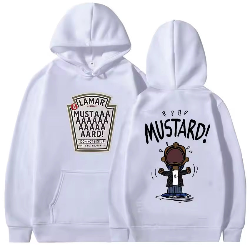 Kendrick Lamar "MUUUUUUUSSSSTTTAAARRRDDD" GNX  Pullover Hoodie S-5XL New