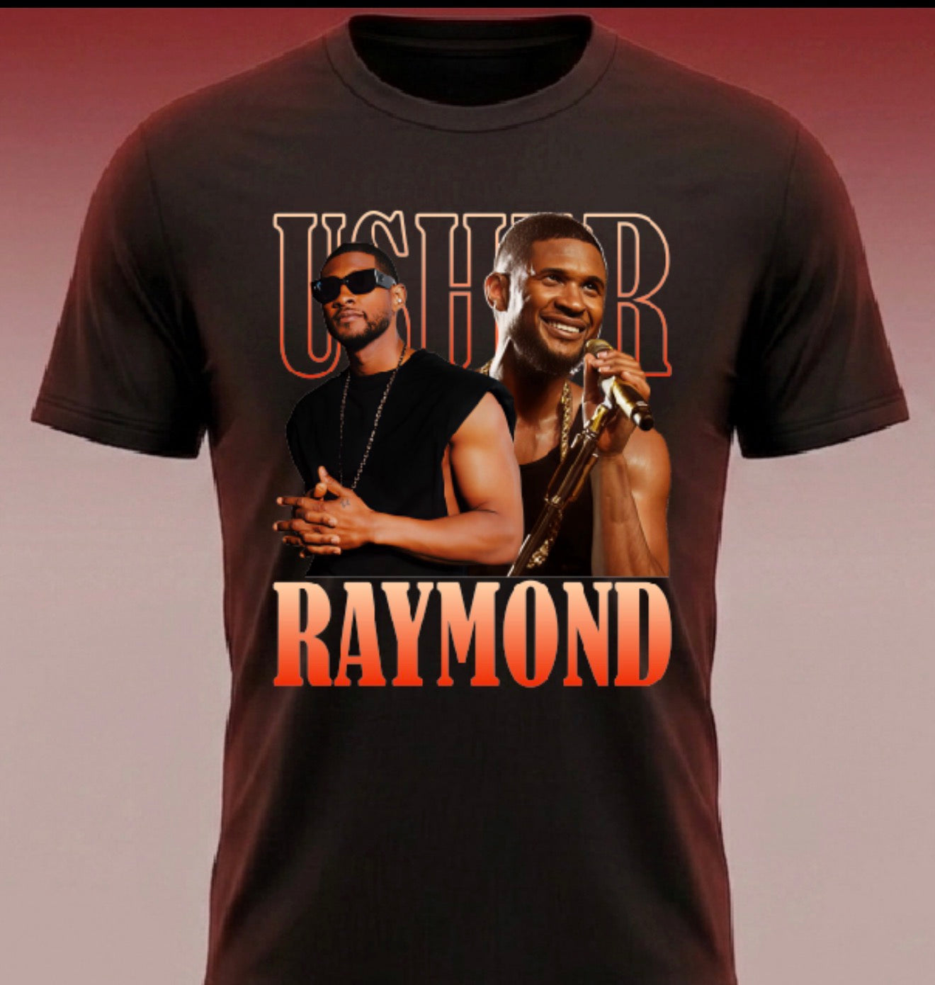 Usher Raymond “R&B Tour Merch”  T shirt