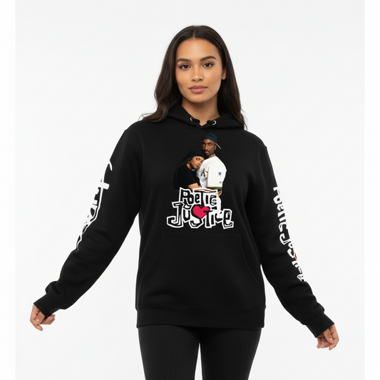 2 Pac x Janet x Poetic Justice Hoodie S-5XL New Rap HipHop Promo Merch 2024