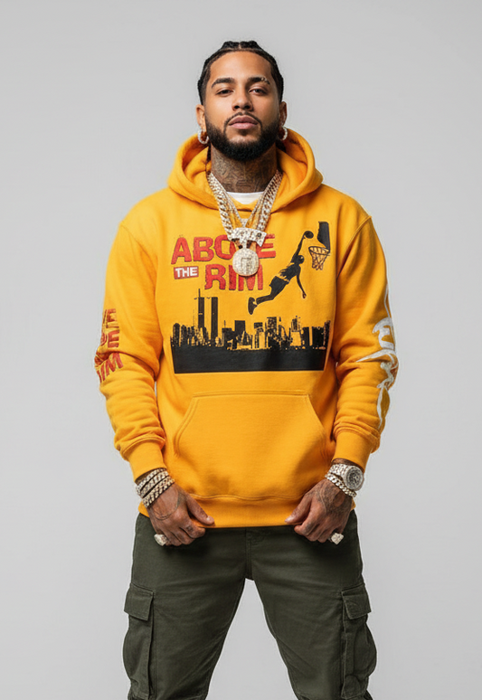 2 Pac x Above The Rim Pullover Hoodie S-5XL New Rap HipHop Promo Merch 2024