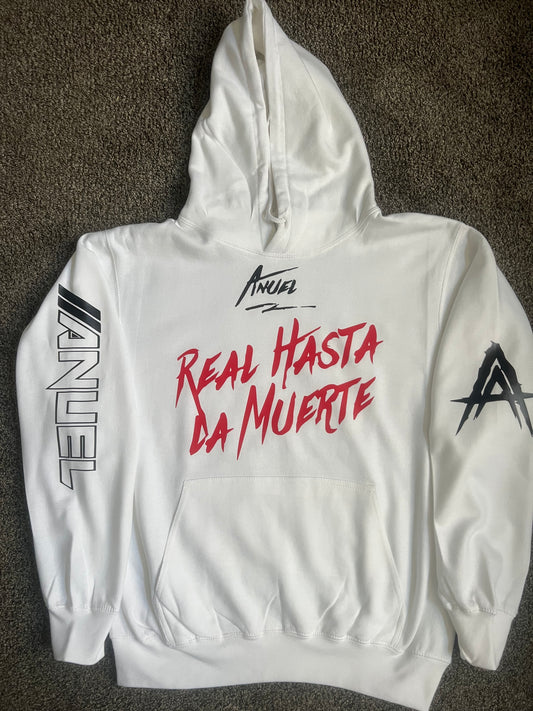 Anuel aa Real Hasta La Muerte Anuel  Hoodie Unisex S-5XL New