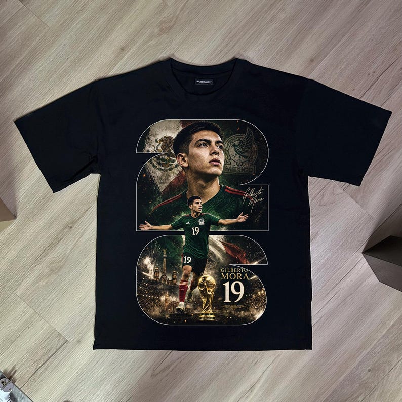 Mexico x Gilberto Mora T shirt Mexico National Team Tee New S-5XL