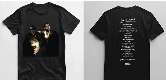 Nas x DJ Premier “Light Years” 2026 T shirt New S-5XL