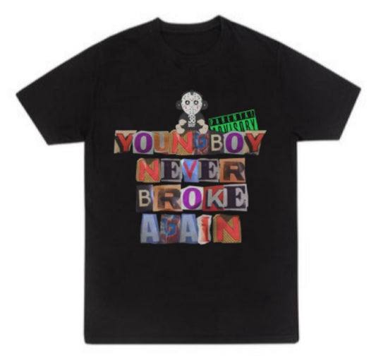 NBA Youngboy Never Broke Again T shirt New S-5XL
