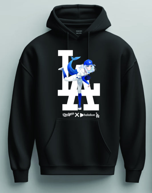 Los Angeles Dodgers x Hololive Night MLB 2025 Limited Hoodie Cool Gifts For Baseball Lovers
