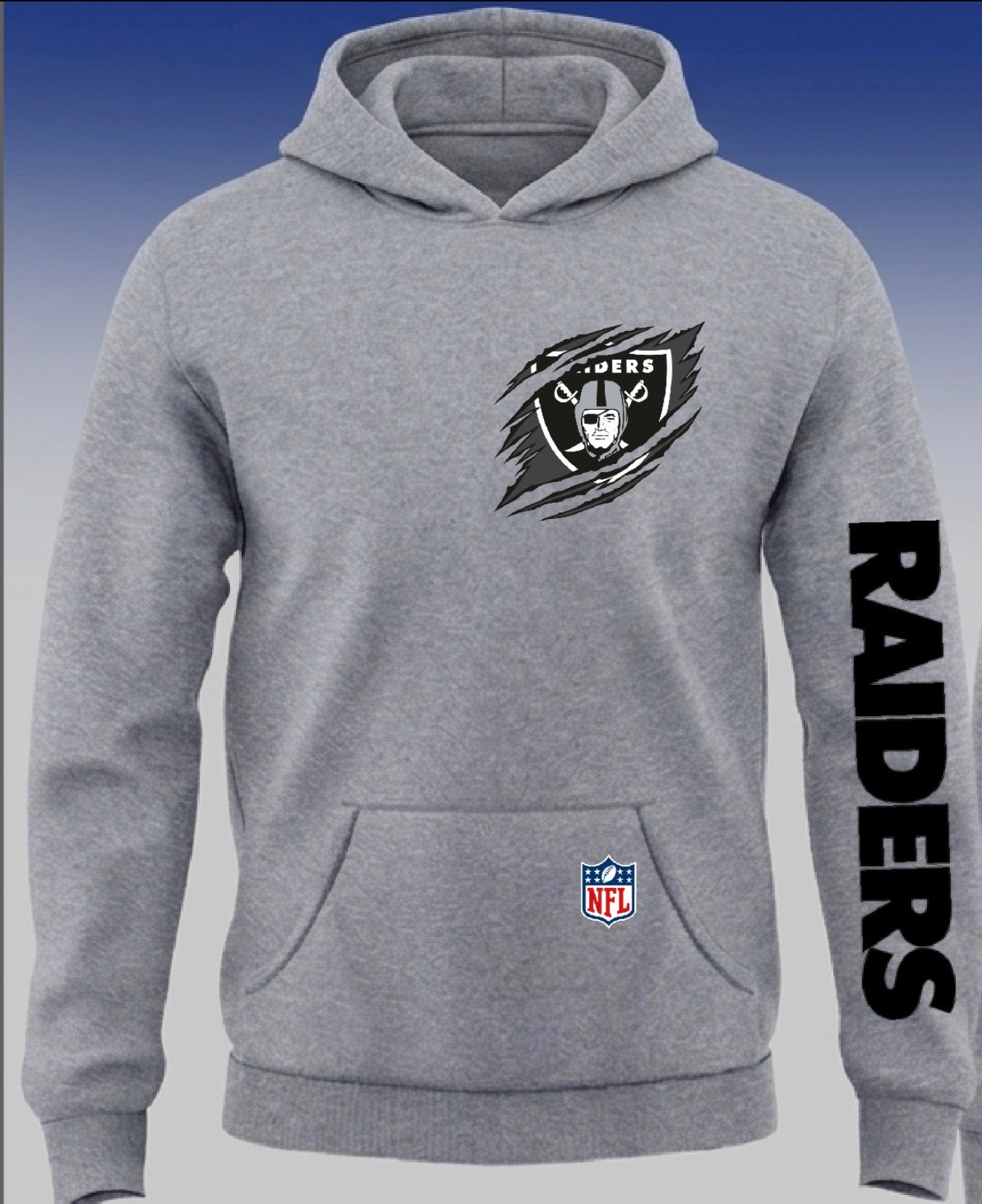 Raiders Heart Hoodie 26’