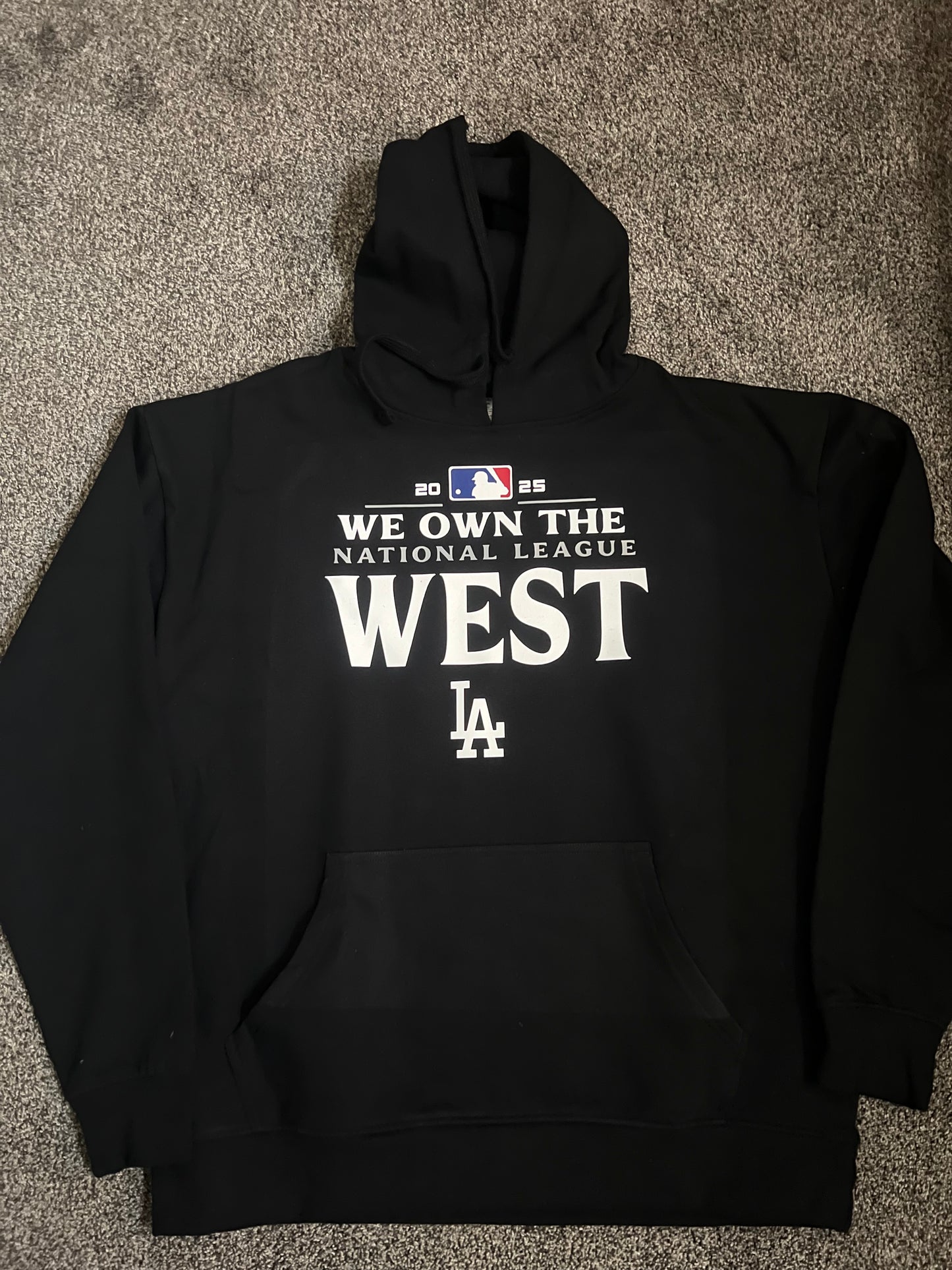 Los Angeles Dodgers We Own The West 2025 Pullover  Hoodie Unisex S-5XL New 2024