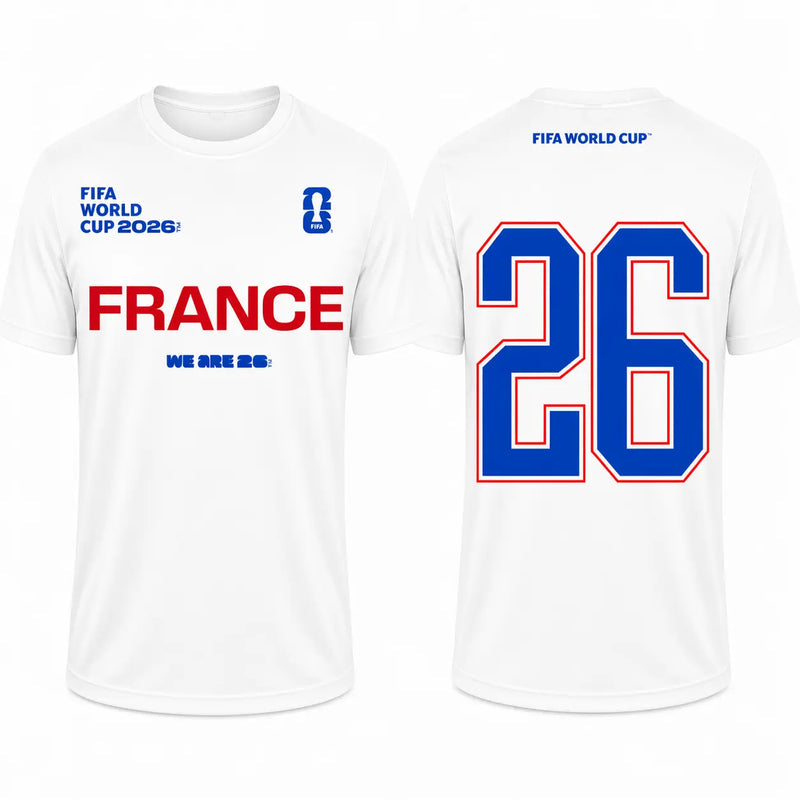 FRA France T shirt France National Team Tee New S-5XL