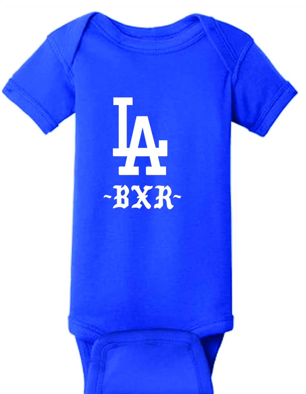 Los Angeles Dodgers Born x Raised Baby Onesiem