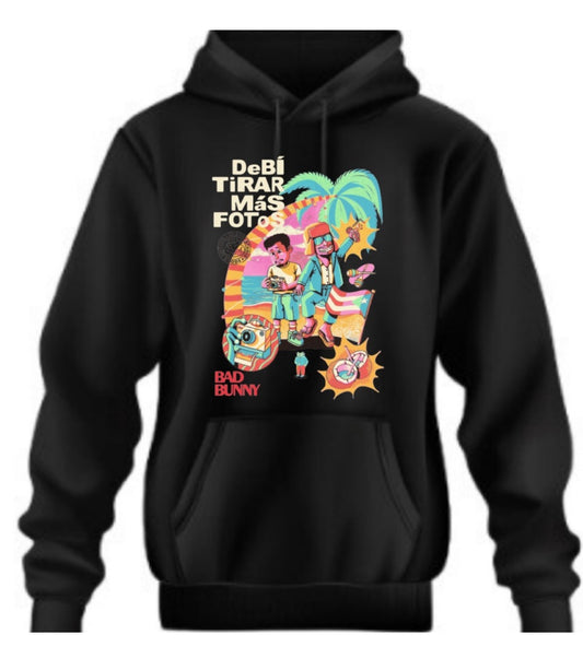 Bad Bunny x Debi Tomar Mas Fotos Hoodie 2025 S-5XL
