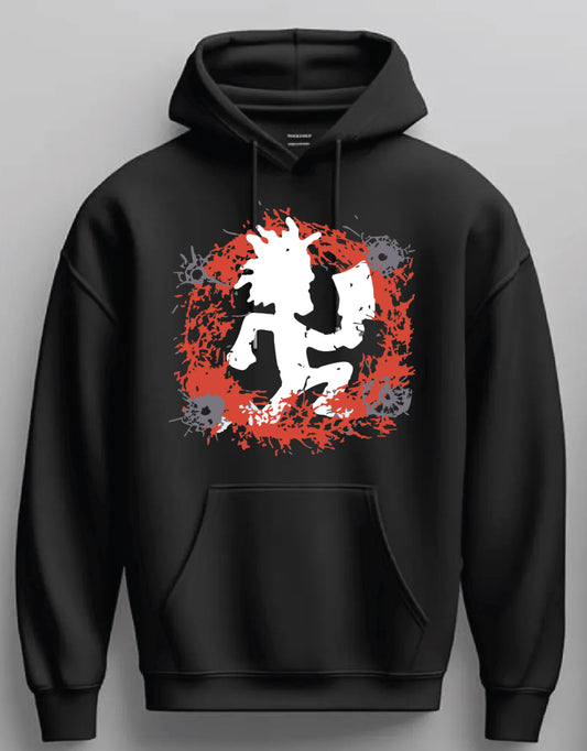 Insane Clown Posse Shots Taken Pullover Hoodie New ICP Sweater Juggalos Merch