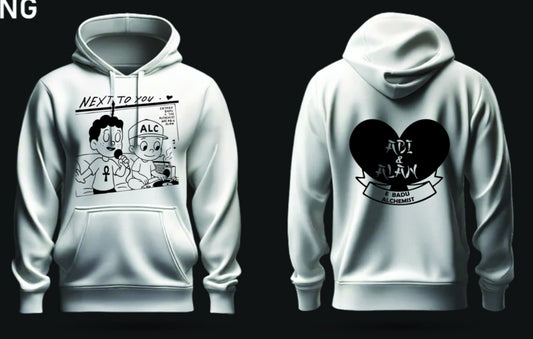 The Alchemist x Erykah Badu Abi & Alan "Next To You"  Hoodie New S-5XL